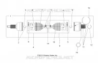 DRIVE TRAIN, DRIVE POSTERIORE ALBERO
