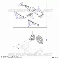BRAKES, PINZA FRENO POSTERIORE