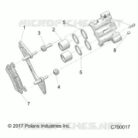 FRENO ANTERIORE CALIPER