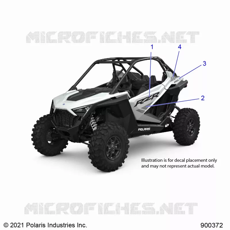 DECALSS, GRAPHICS- Z23RGD2KAJ/AK/BJ/BK/BL/BL (900372)