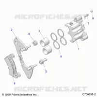 FRENO ANTERIORE CALIPER