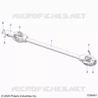 TRASMISSIONE, FRONT PROP SHAFT