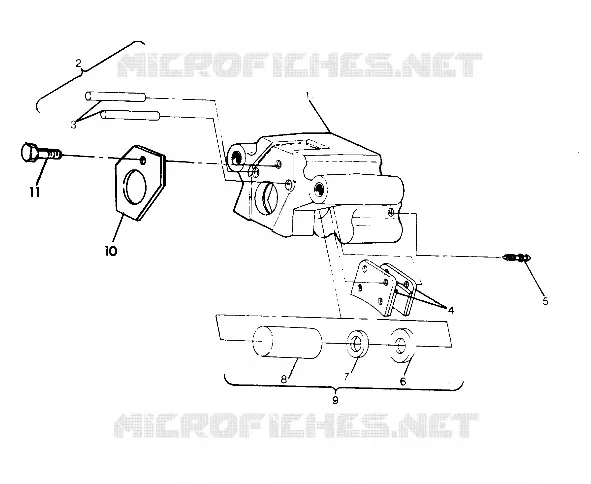 FRENO POSTERIORE MONTAGGIO  BIG BOSS 4X6 (4919801980035A)