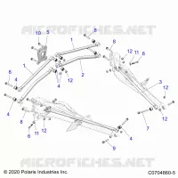 SOSPENSIONE POSTERIORE TRAILING ARMS MOUNTING