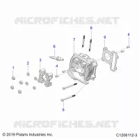 ENGINE, TESTA CILINDRO ASM