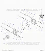 SUSPENSION, PORTAPACCHI POSTERIORE