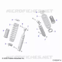 SOSPENSIONEDLE SHOCKS AND MOUNTING