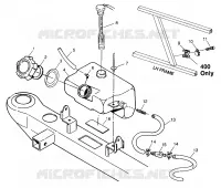 SERBATOIO OLIO XPRESS 300 W969530 and XPRESS 400 W969540 (4935923592B004)