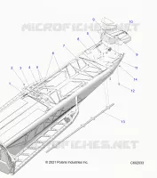 TELAIO, REAR, MISC. COVERS AND SNOWFLAP