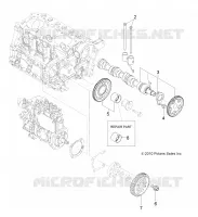 MOTORE, CAMSHAFT and DRIVING GEAR