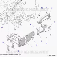 TELAIO, MOUNTING, FRONT GEARCASE