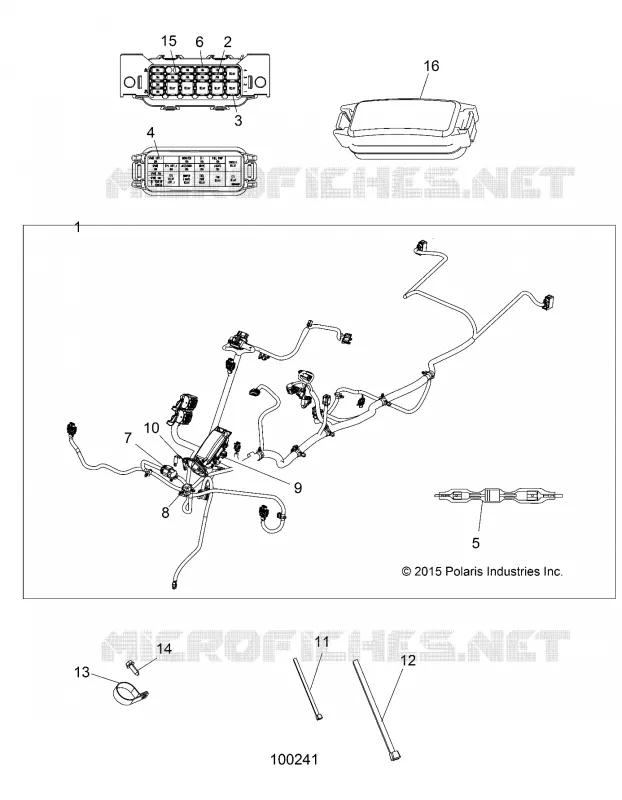 ELETTRICO, MAIN WIRE HARNESS