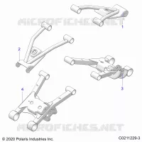 SOSPENSIONE POSTERIORE CONTROL ARMS