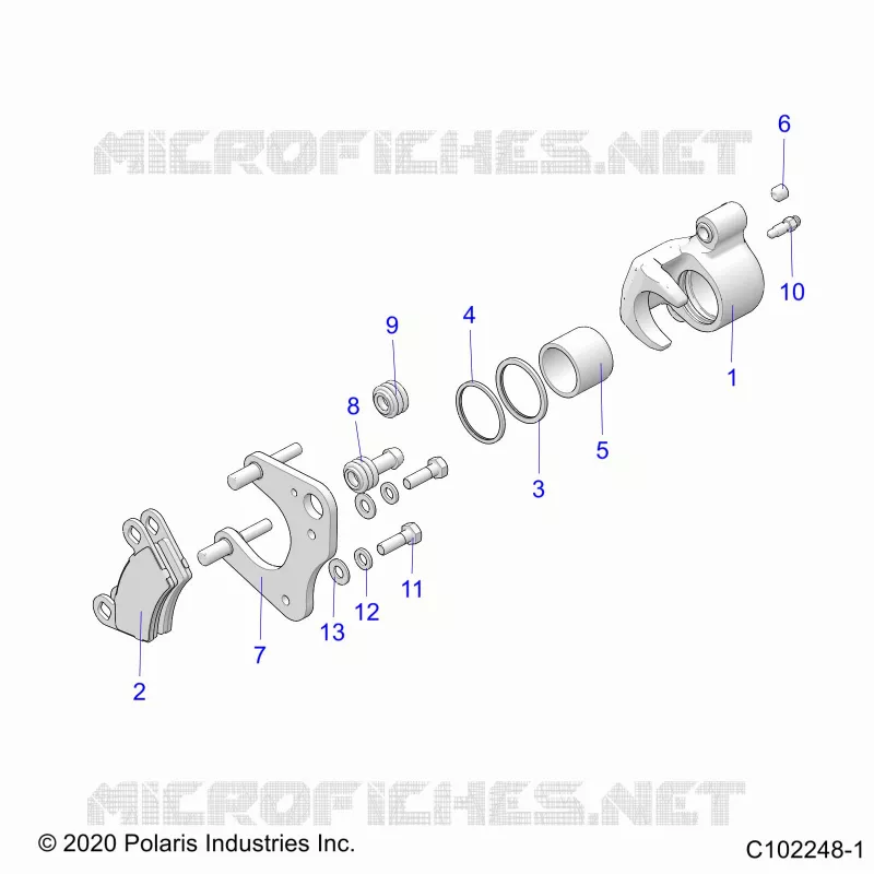 BRAKES, BRAKE PINZA FRENO ANTERIORE