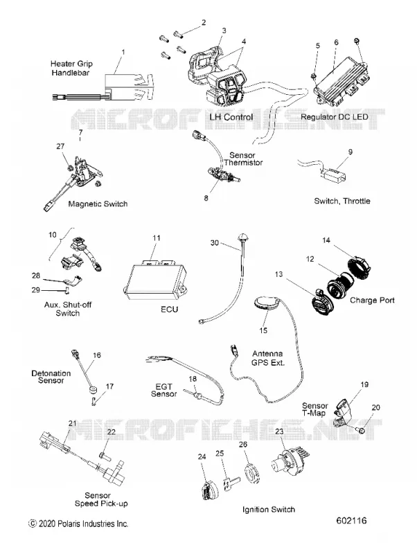 ELETTRICO, SWITCHES, SENSORS AND COMPONENTS