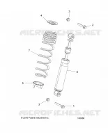 SUSPENSION, SHOCK ANTERIORE MOUNTING