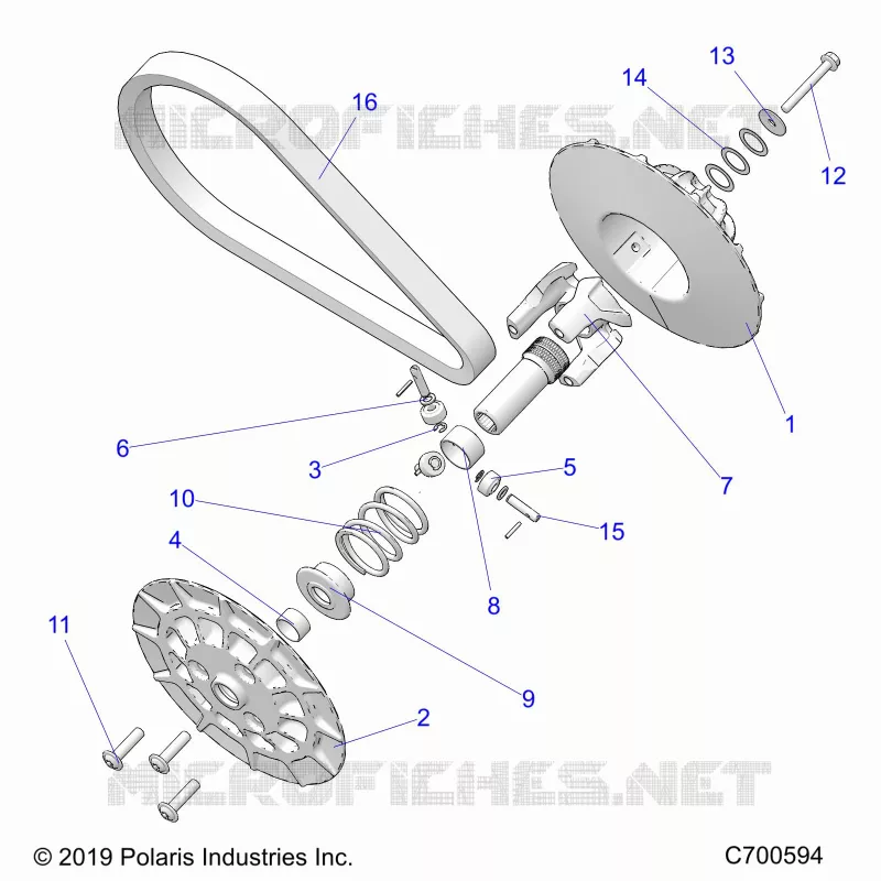 TRASMISSIONE, SECONDARY CLUTCH