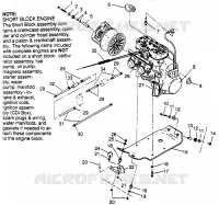 MONTAGGIO DEL MOTORE 500 EFI SKS 0962574, 500 EFI RMK 0962974, and EUROPEAN 500 (4931983198C003)