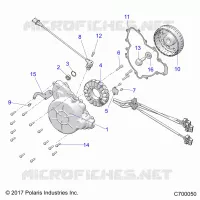 ENGINE, STATOR AND FLYRUOTA