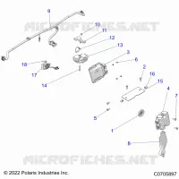 ELETTRICO, HARNESS COMPONENTS AND RELATED- Z22A5K87A4/A5V87A4 (C0705897)