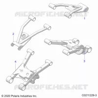 SOSPENSIONE POSTERIORE CONTROL ARMS