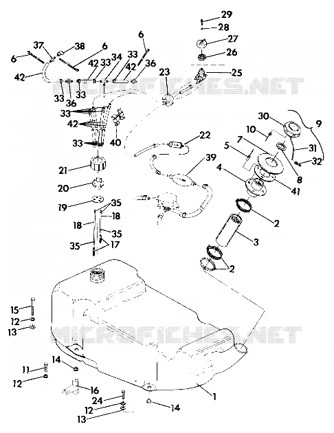 CARBURANTE TANK SL 650/B924058 (4922922292005A)