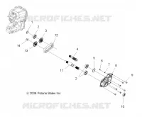 TRASMISSIONE, PRINCIPALE SCATOLA INGRANAGGI OUTPUT SHAFT