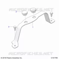 ENGINE, PRESA D'ARIA SYSTEM BRACKET