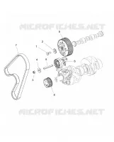 MOTORE, TIMING PULLEY, TIMING BELT, JOCKEY PULLEY
