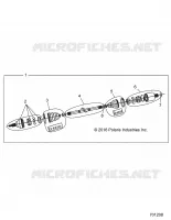 TRASMISSIONE, FRONT HALF SHAFT