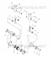 PISTONE AND ALBERO MOTORE SPRINT E/S (4915431543025A)