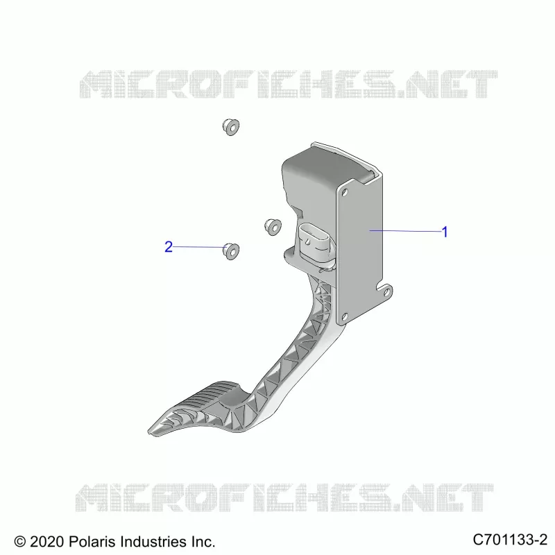 ENGINE, ACCELERATORE PEDALE