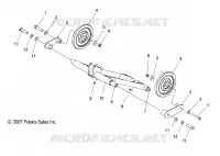 SUSPENSION, POSTERIORE COPPIA ARM (M-10)(LX)