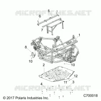 CHASSIS, TELAIO PRINCIPALE AND SKID PLATES