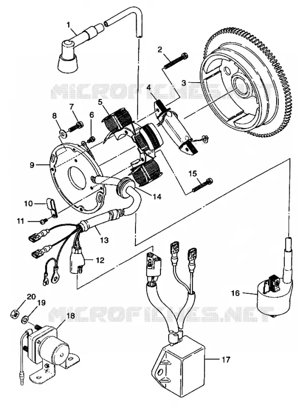MAGNETO TRAIL BLAZER W98BA25C (4945464546C009)