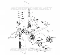 ANTERIORE MONTANTE MONTAGGIO 6x6 400L