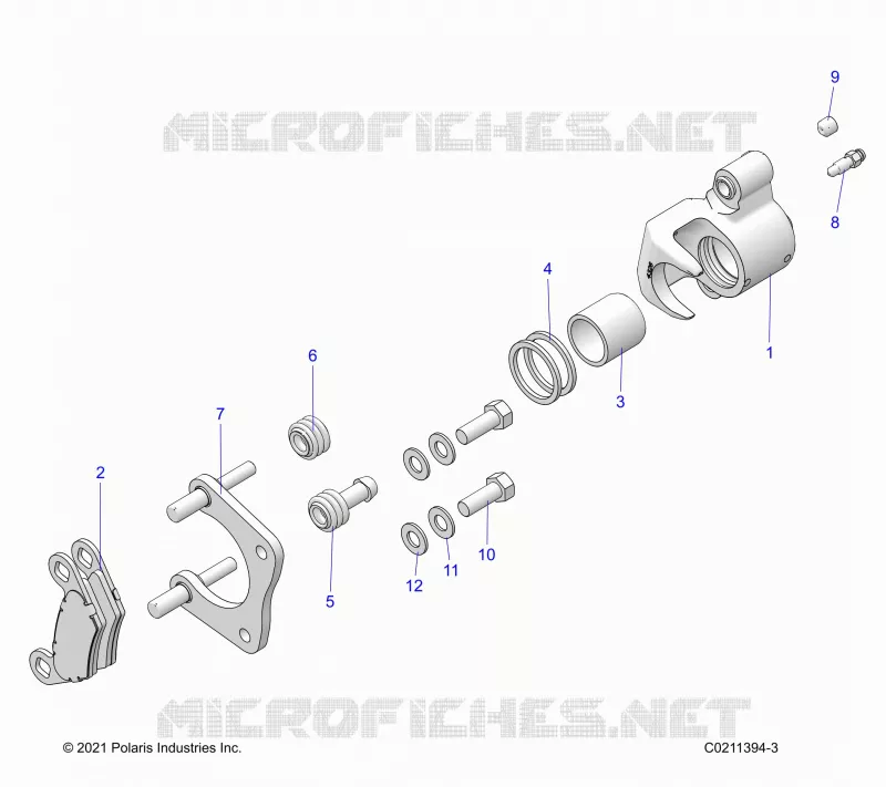 BRAKES, PINZA POSTERIORE