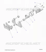 BRAKES, PINZA POSTERIORE