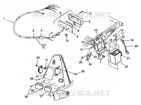 ELETTRICO/FANALE POSTERIORE TRAIL BLAZER W98BA25C (4945464546C001)