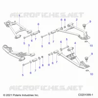 SOSPENSIONI ANTERIORI CONTROL ARMS