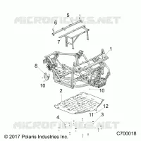 CHASSIS, TELAIO PRINCIPALE AND SKID PLATES