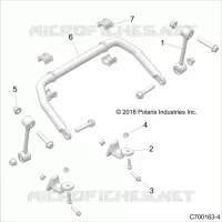 SUSPENSION, FRONT BARRA DI STABILIZZAZIONE