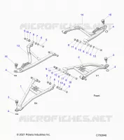 SOSPENSIONI ANTERIORI CONTROL ARMS