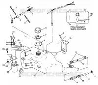 SERBATOIO OLIO SL 900 B974091 and SL 1050 B974090 (4940974097B001)