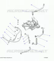 ENGINE, TURBO, COOLING AND OIL