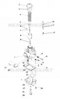 CARBURATORE TRAIL DEALER MUST VERIFY JETTING   CARBURATORE NUMBERS. (4916831683032A)