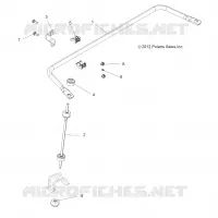 SUSPENSION, TORSION BAR, REAR