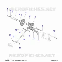 SUSPENSION, POSTERIORE COPPIA ARM