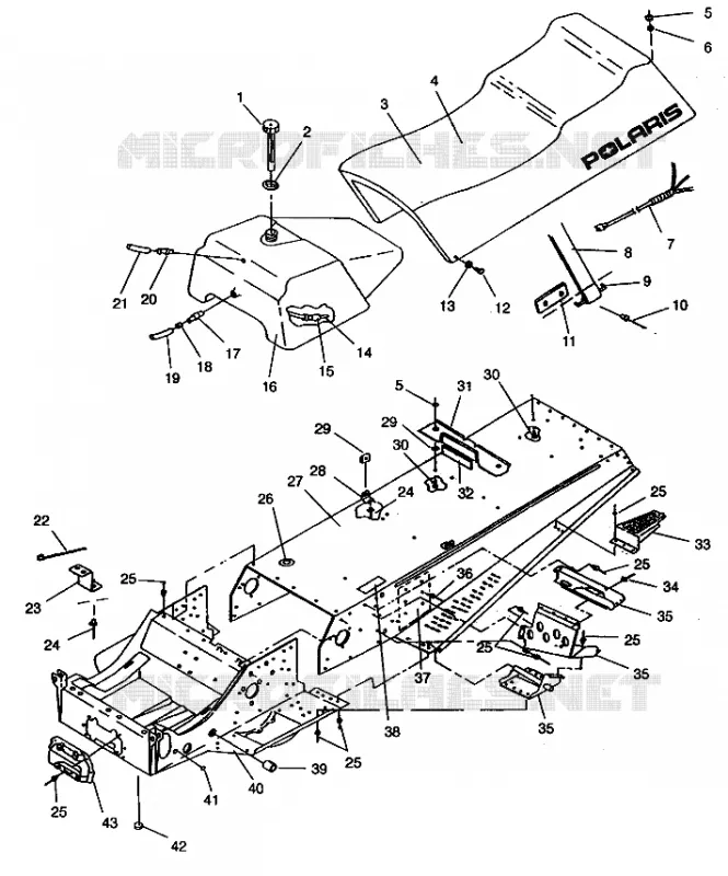 TUNNEL AND MONTAGGIO SEDILE LITE GT E943133 (49273527350001)