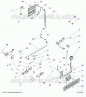 ELETTRICO, WIRE HARNESS COMPONANTS, AND LICENSE PLATES 